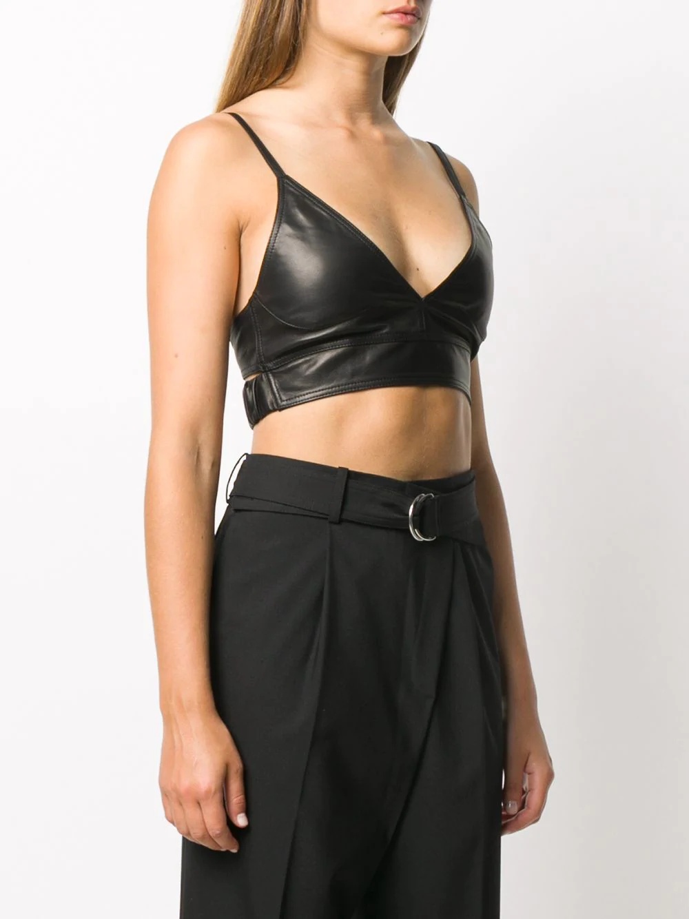 elasticated strap bralet  - 3