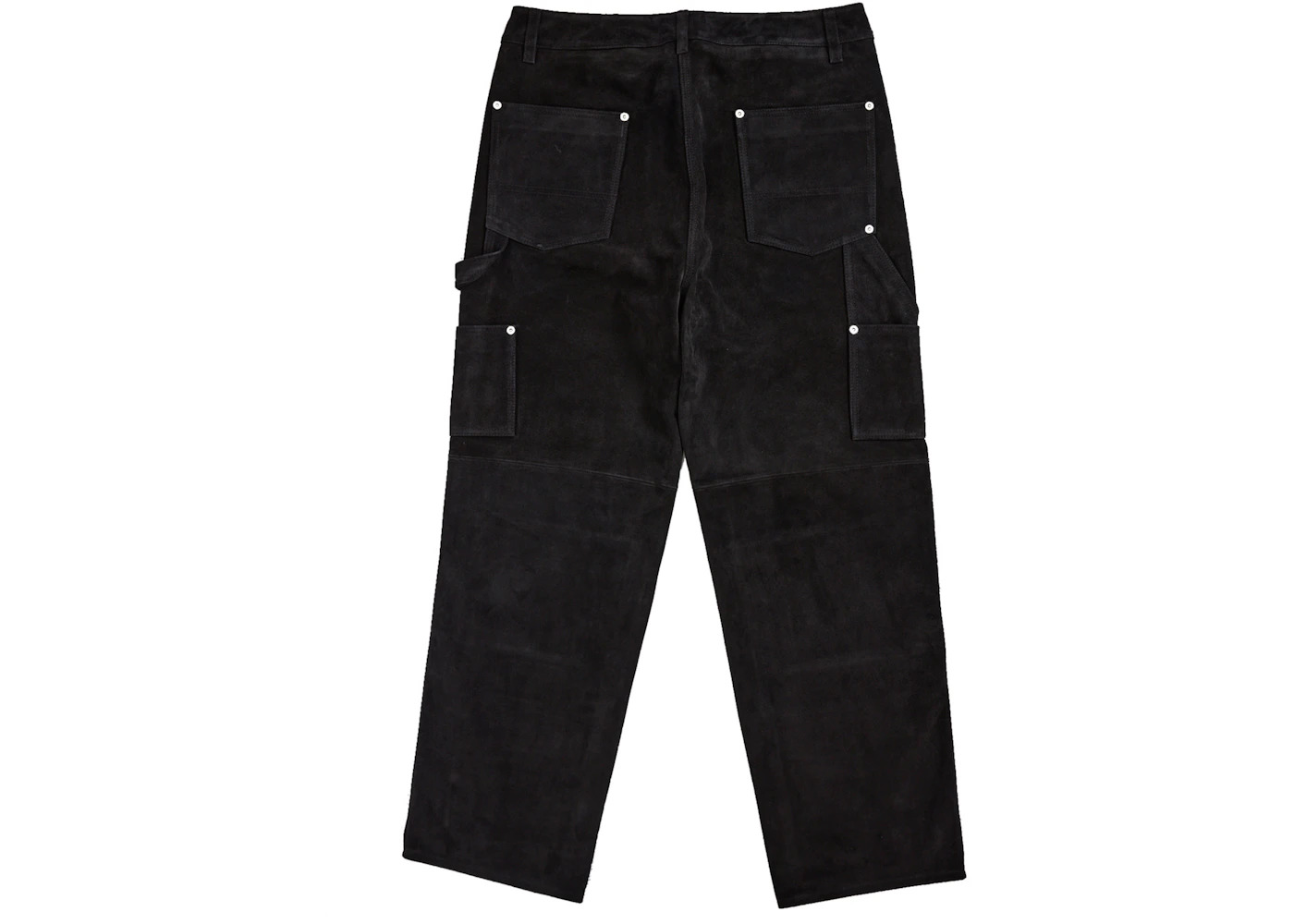 Supreme Suede Double Knee Painter Pant Black - 2