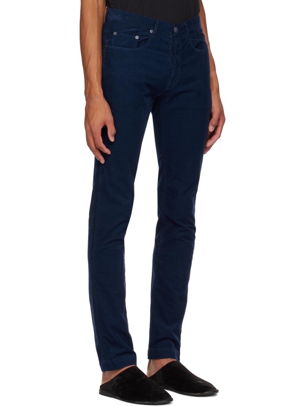 Navy Alunga Trousers - 2