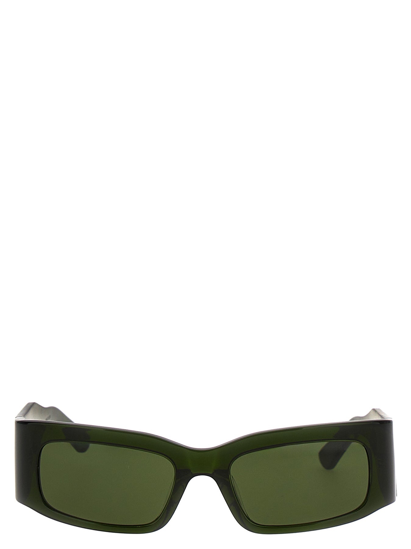 Paper Rectangle Sunglasses Green - 1