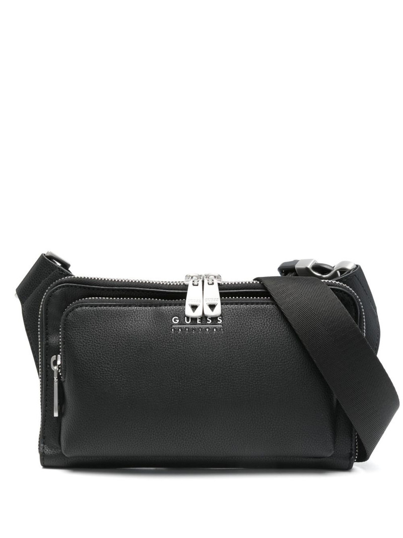 logo-lettering belt bag 1