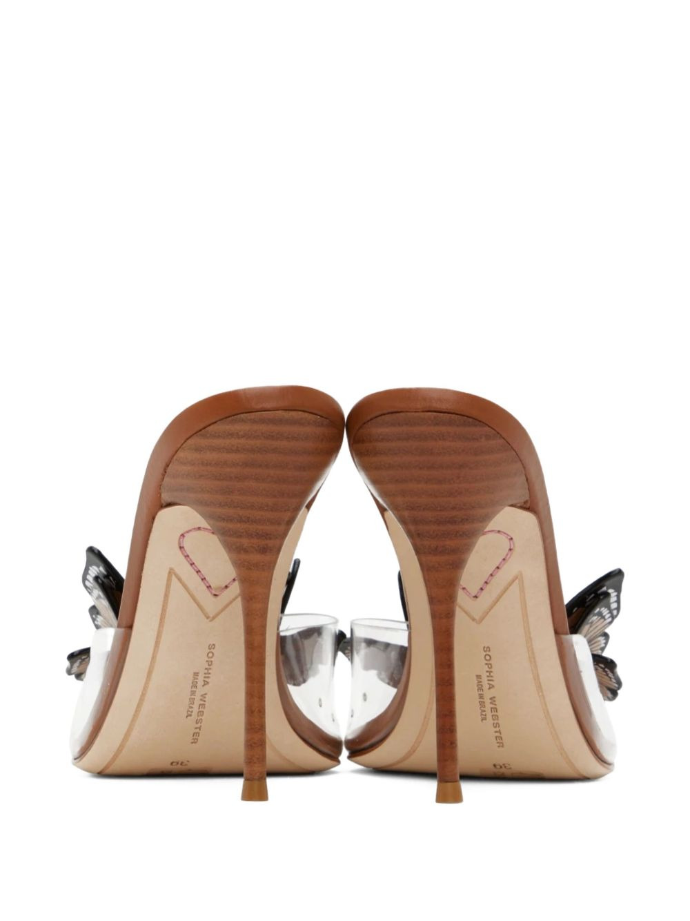100mm Vanessa butterfly-embellished sandals - 2