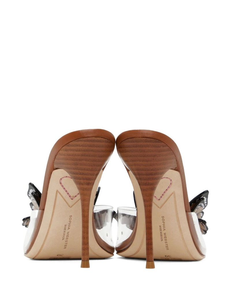 SOPHIA WEBSTER 100mm Vanessa butterfly-embellished sandals outlook