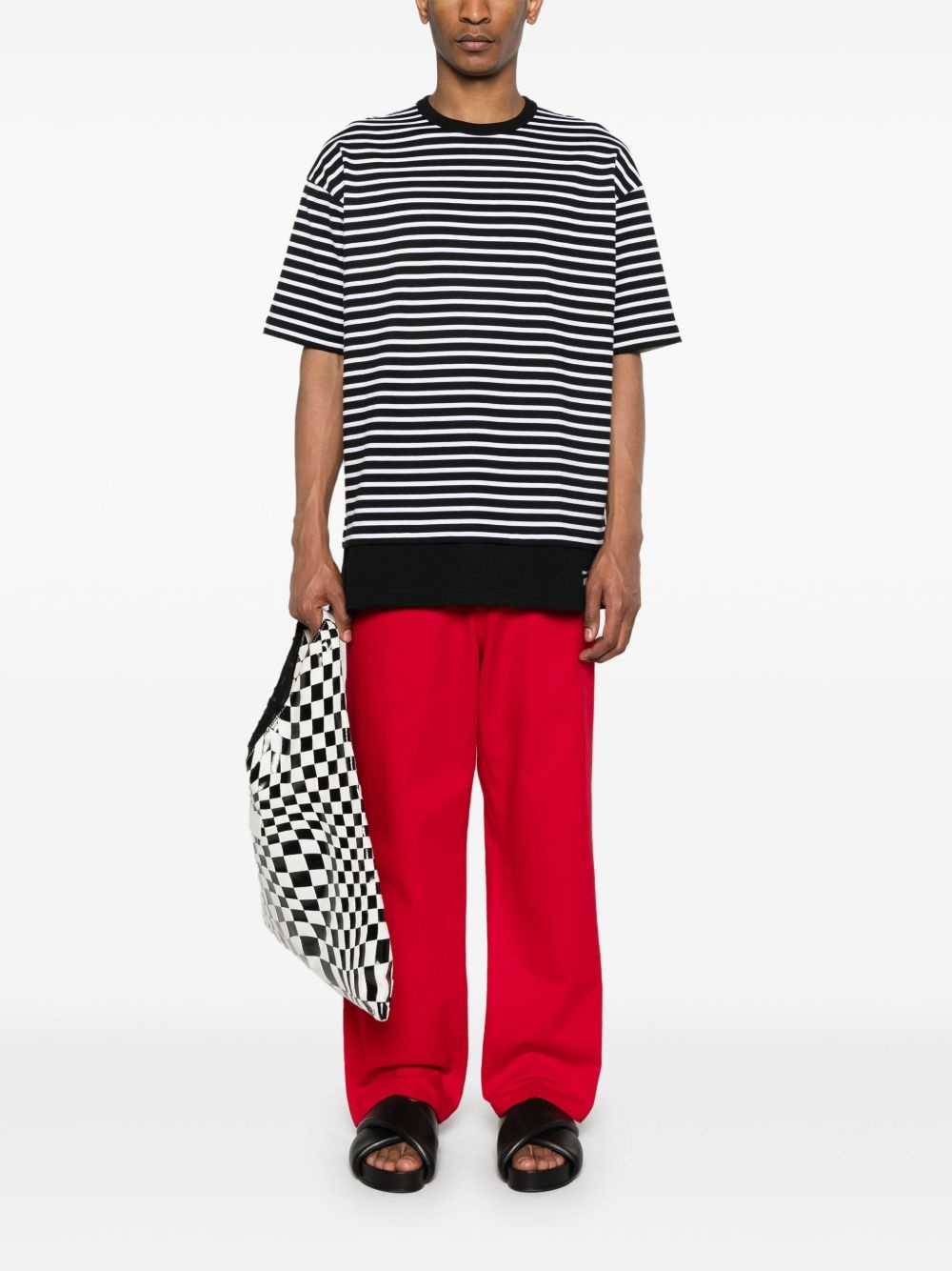 striped T-shirt - 2
