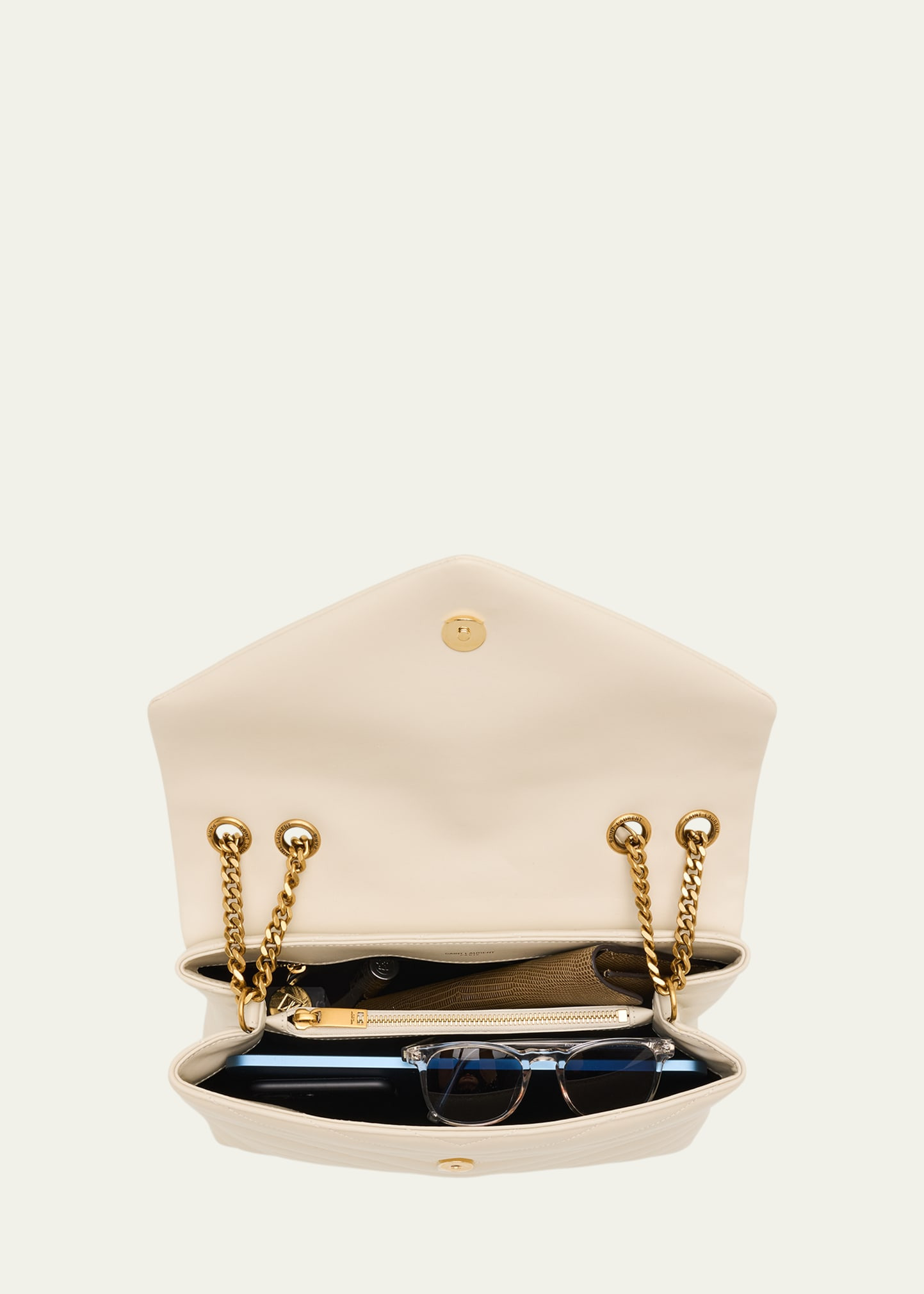Loulou Medium YSL Shoulder Bag in Quilted Leather - 5