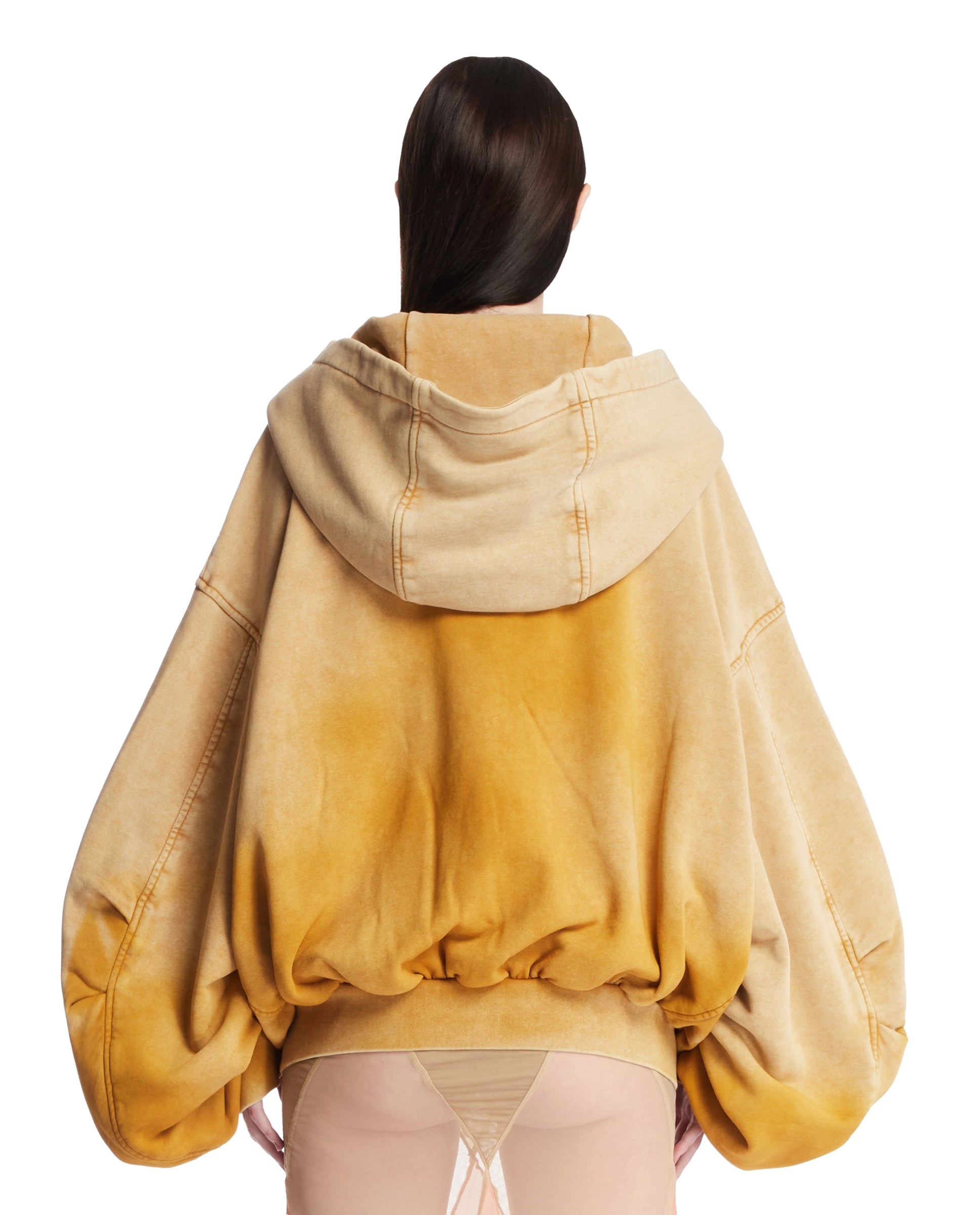 Ochre Sprayed Jersey Bomber - 3