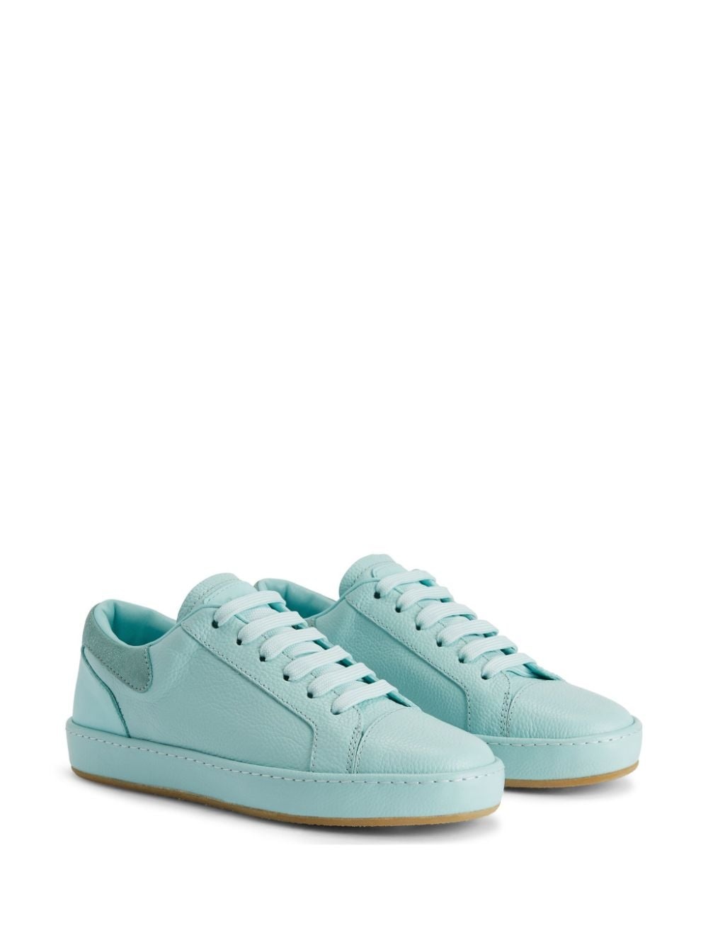 Gz-city pebbled leather sneakers - 2