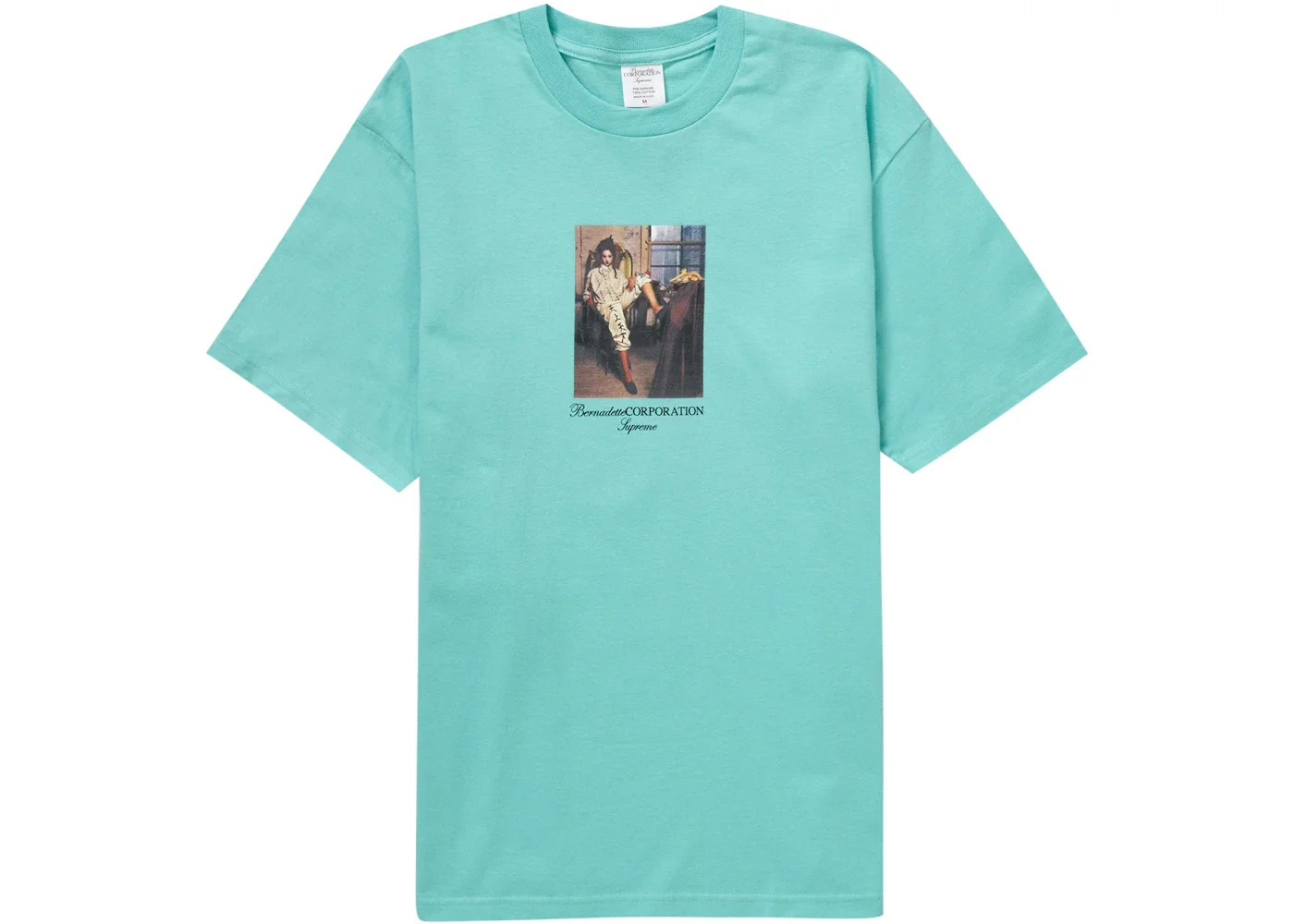 Supreme Bernadette Corporation Fuck Tee Teal - 1