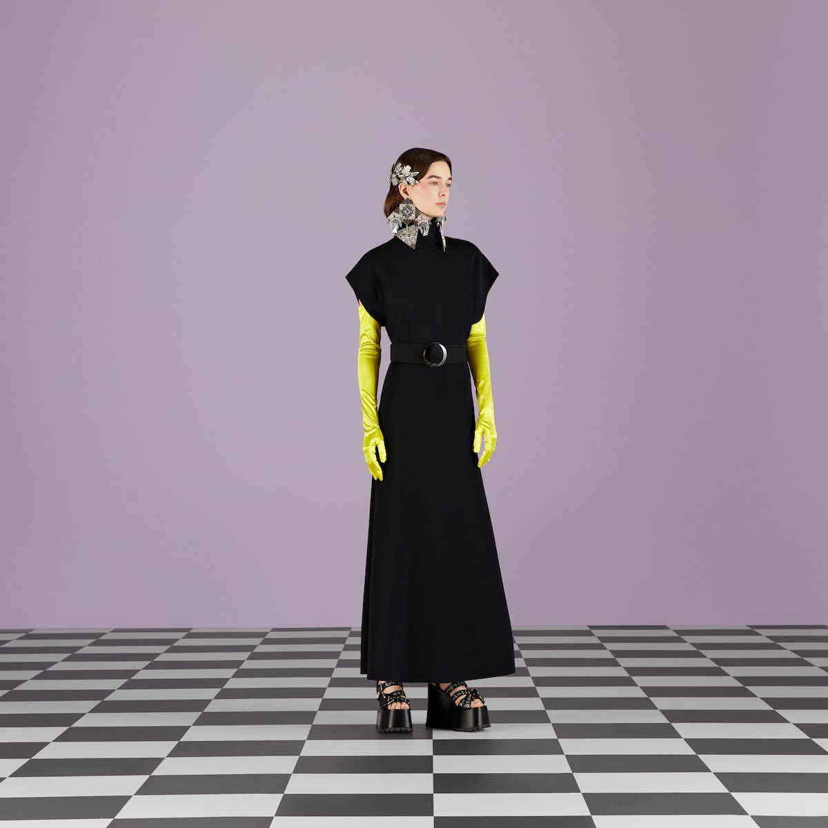 Stretch viscose dress - 2
