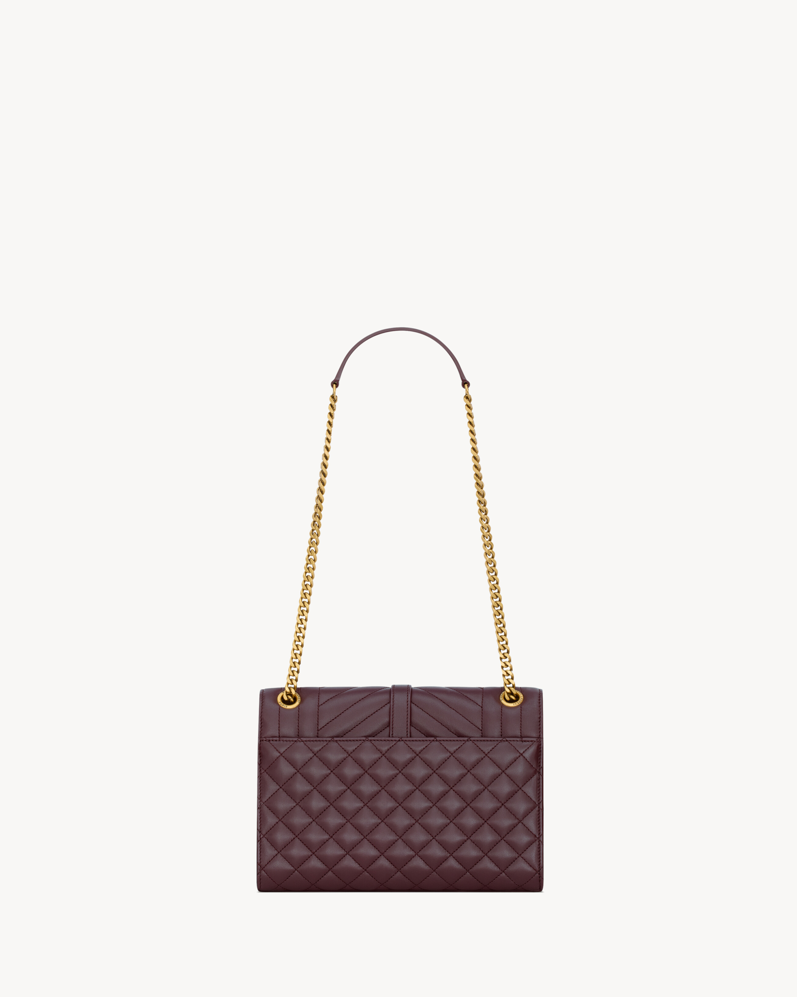 ENVELOPE MEDIUM IN GRAIN DE POUDRE LEATHER - 2