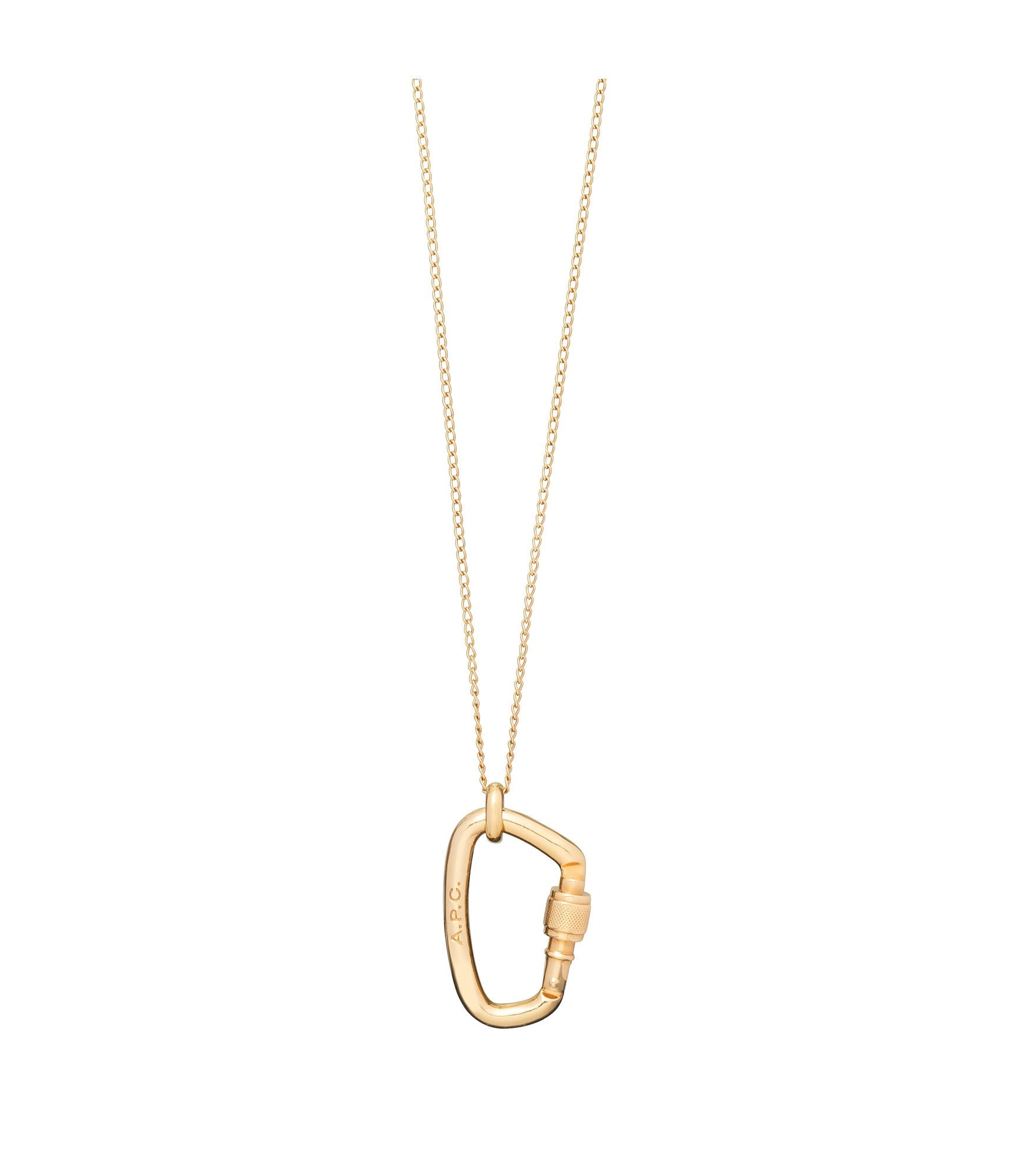 Lock long necklace - 3