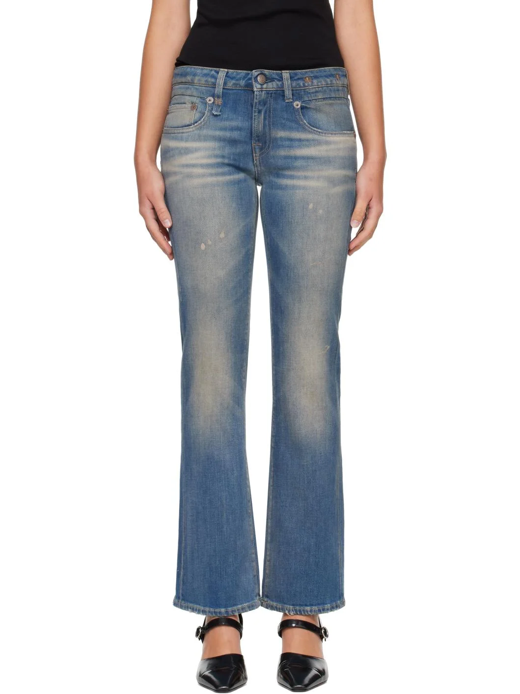 Blue Denim Boy Kick Jeans - 1