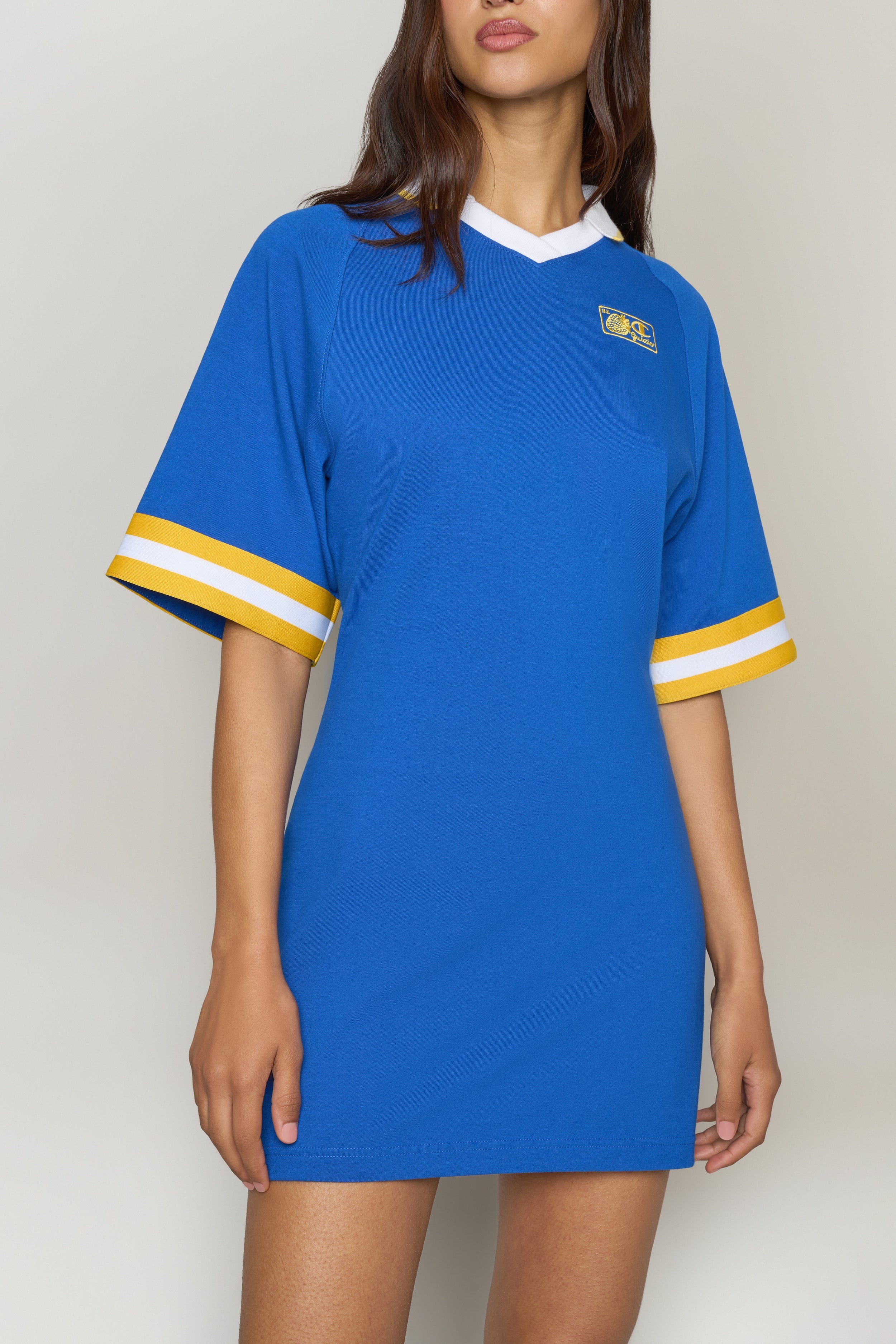 GUIZIO X CHAMPION WAISTED JERSEY DRESS - 3