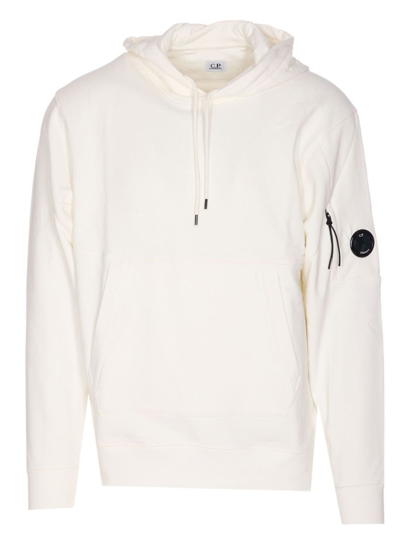 logo-patch cotton hoodie 1