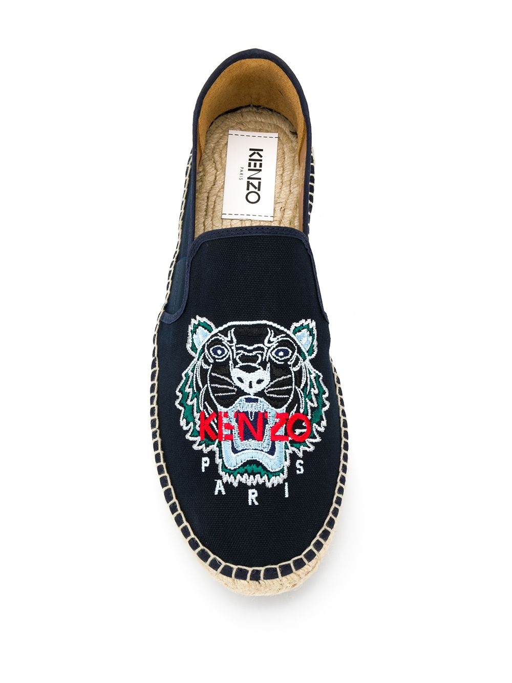 embroidered Tiger espadrilles - 4