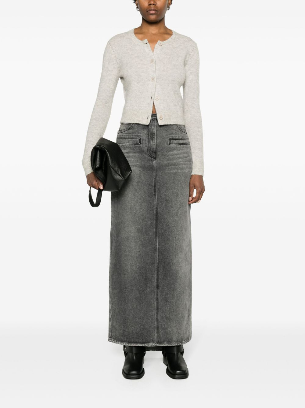 Nity brushed-effect cardigan - 2