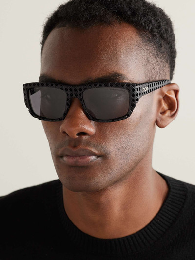 Dior Dior3D S1I Square-Frame Textured-Acetate Sunglasses outlook