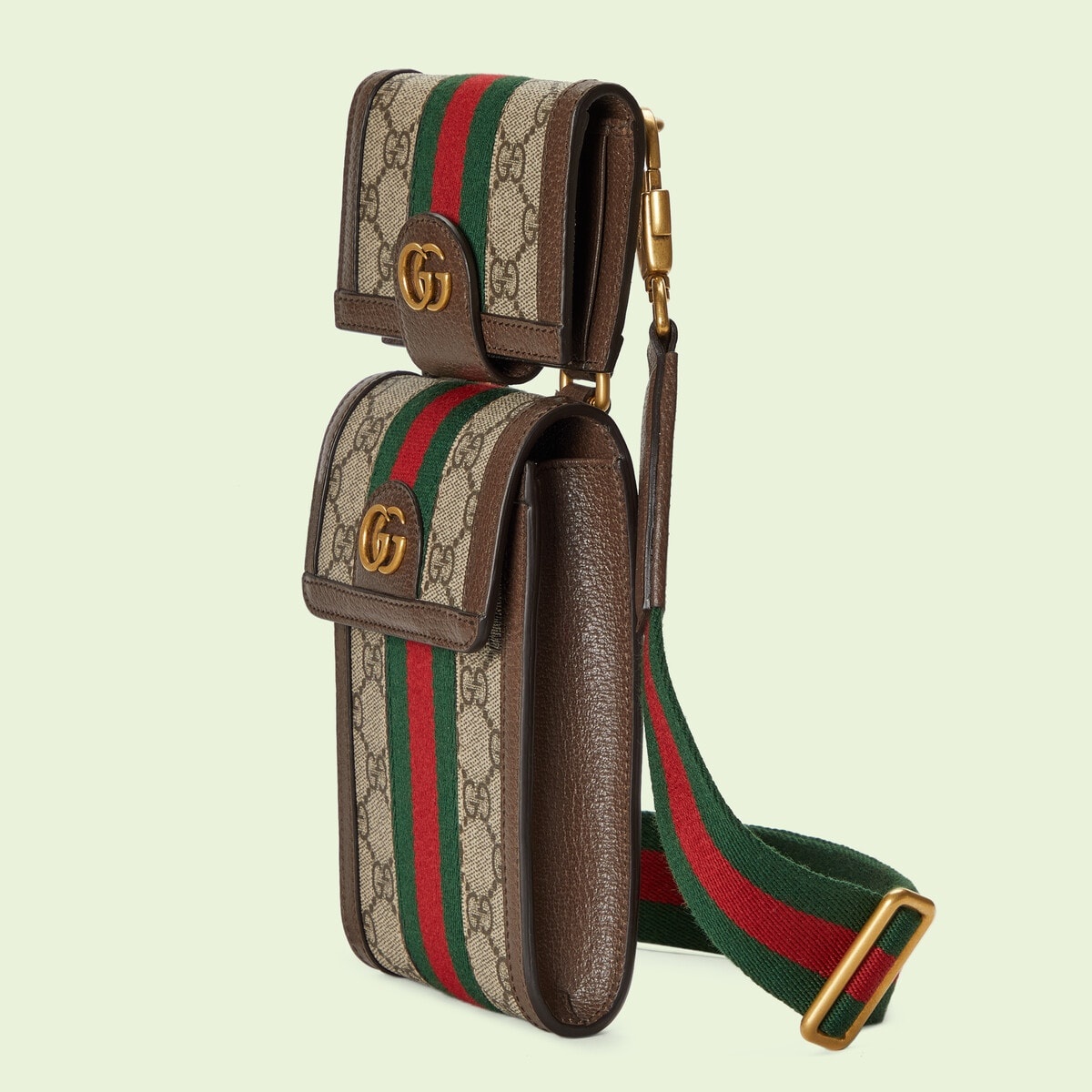 Ophidia mini bag and detachable wallet - 2