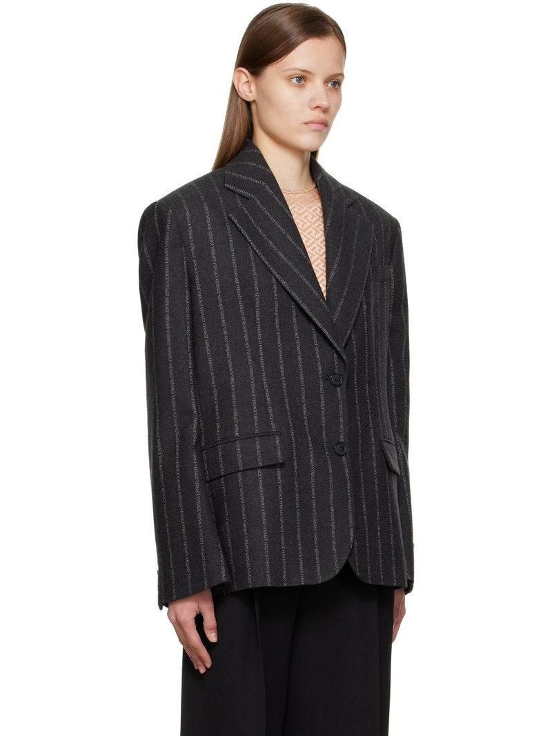 Gray Informal Blazer 2