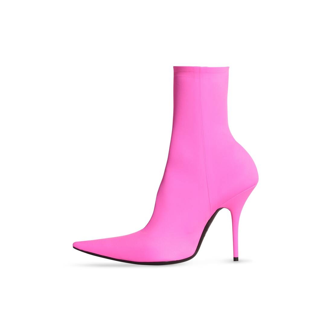 Women's Balenciaga / Adidas Knife 110mm Bootie in Neon Pink - 4