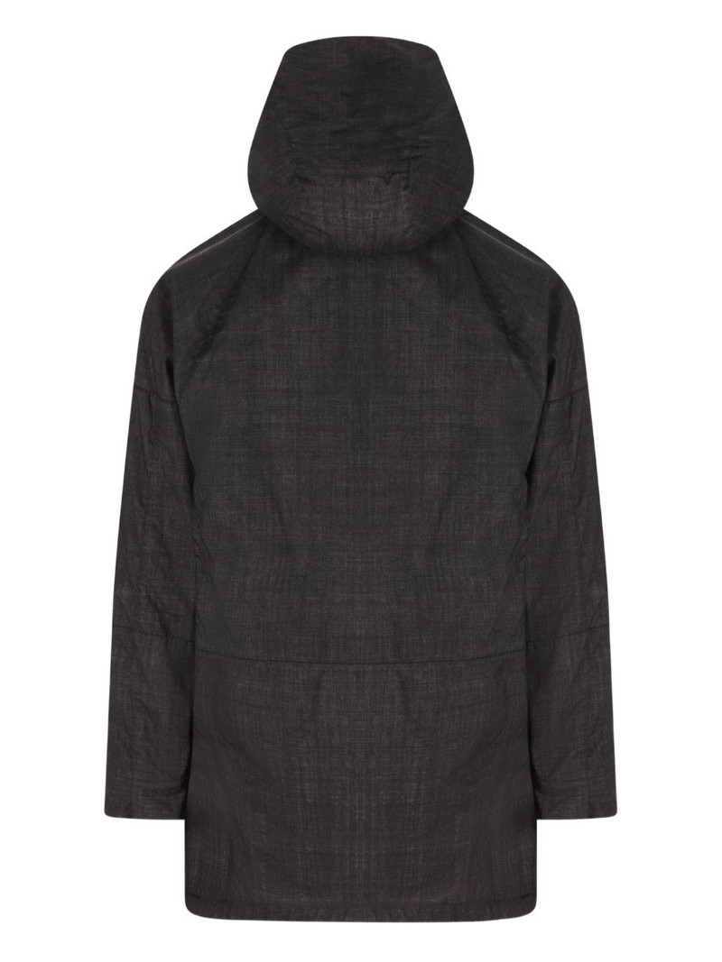 Massimo Osti Studio hooded patch-pocket jacket outlook