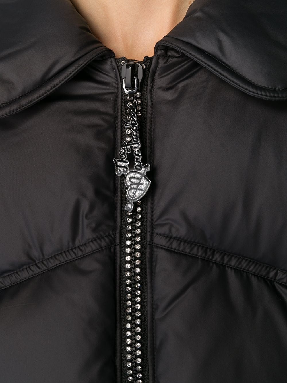 zipped puffer jacket - 5