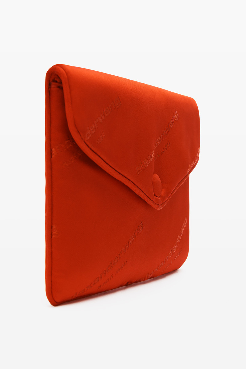 ENVELOPE SMALL POUCH IN JACQUARD SATIN 2