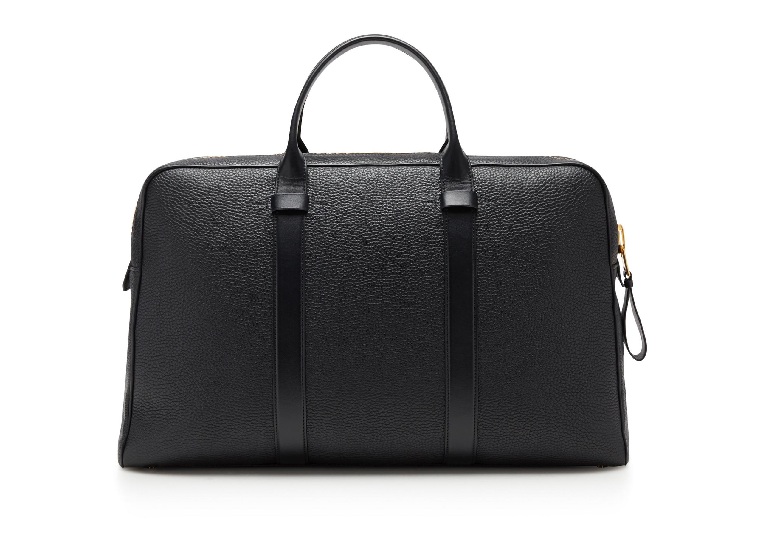 GRAIN LEATHER BUCKLEY BRIEFCASE - 3