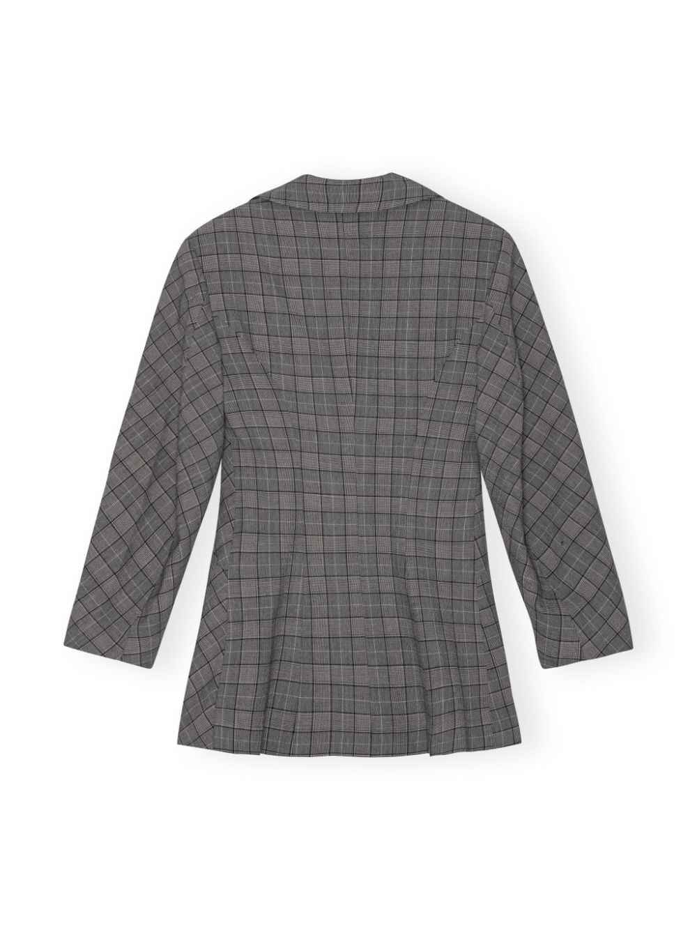Check Mix single-breasted blazer - 6