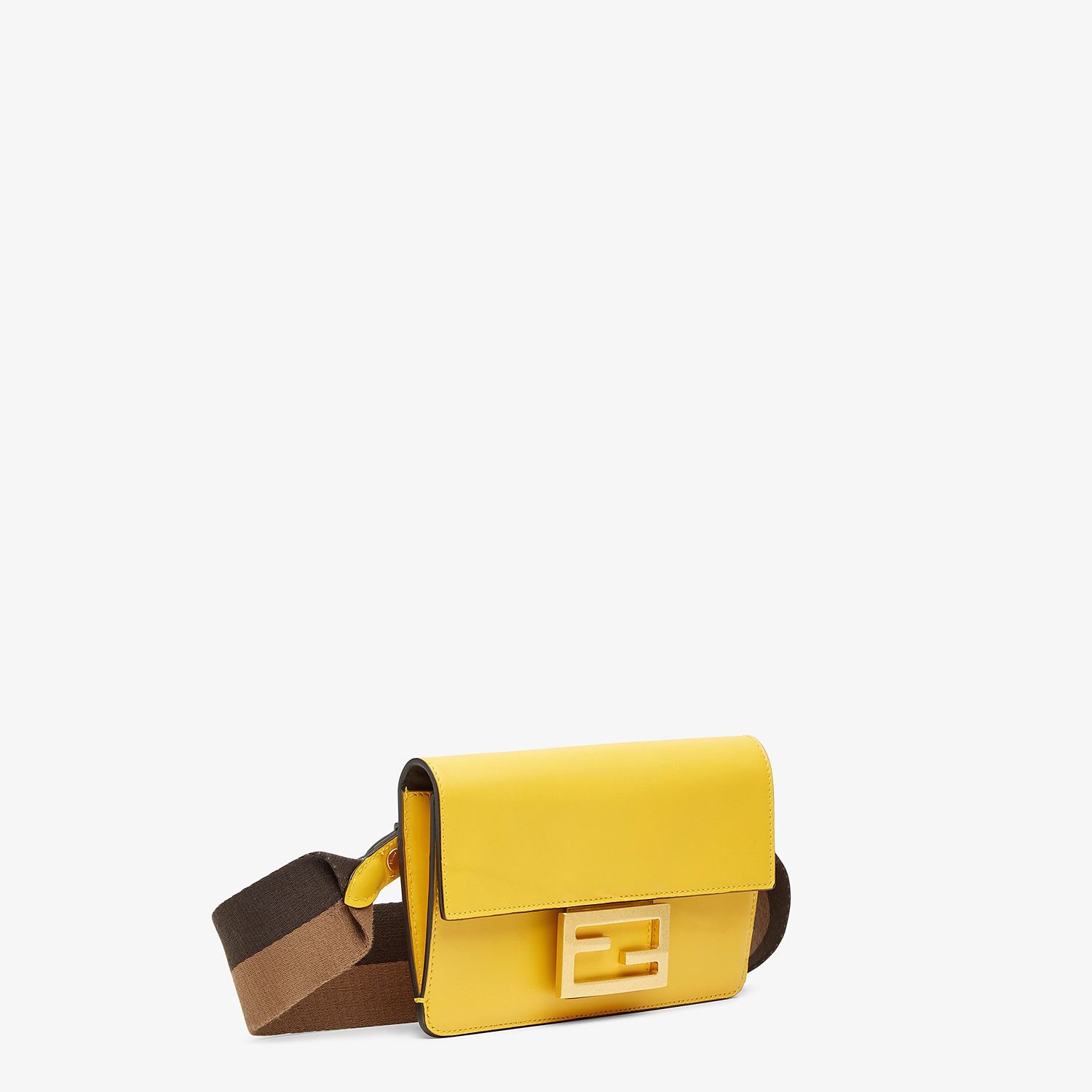 Yellow leather mini bag - 3