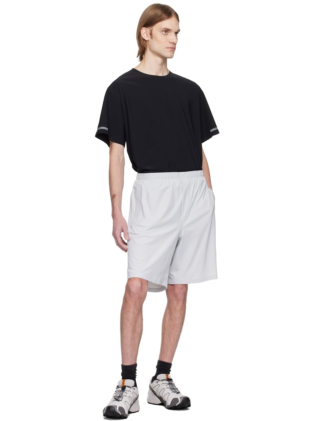Gray Render Ultrasound Shorts - 4