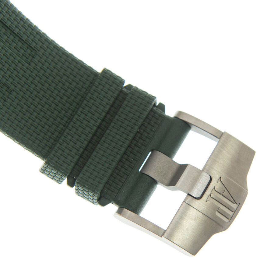 Audemars Piguet Royal Oak Offshore Chronograph Automatic Green Dial Men's Watch 26405CE.OO.A056CA.01 - 4
