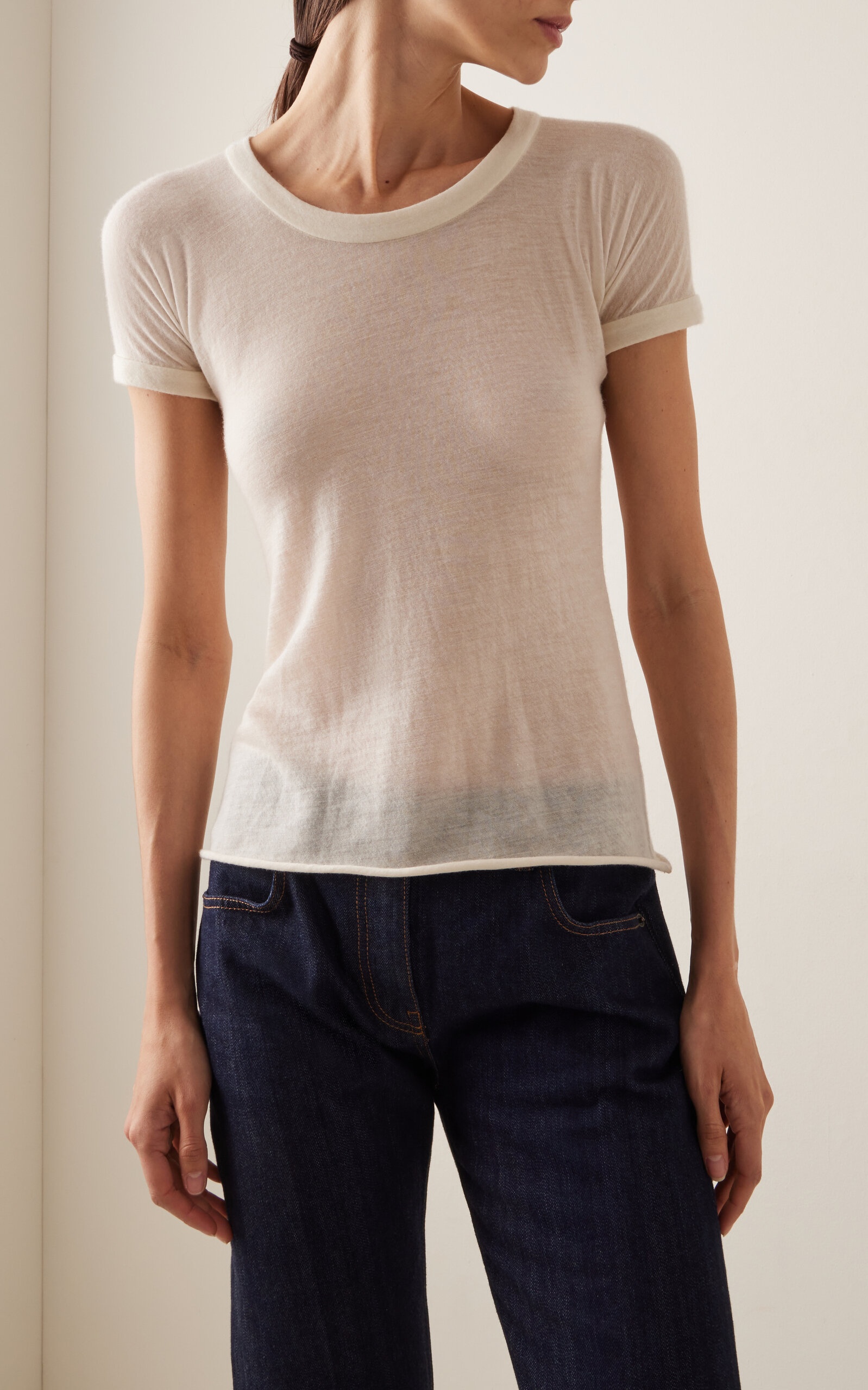 Analyn Cashmere T-Shirt neutral - 3