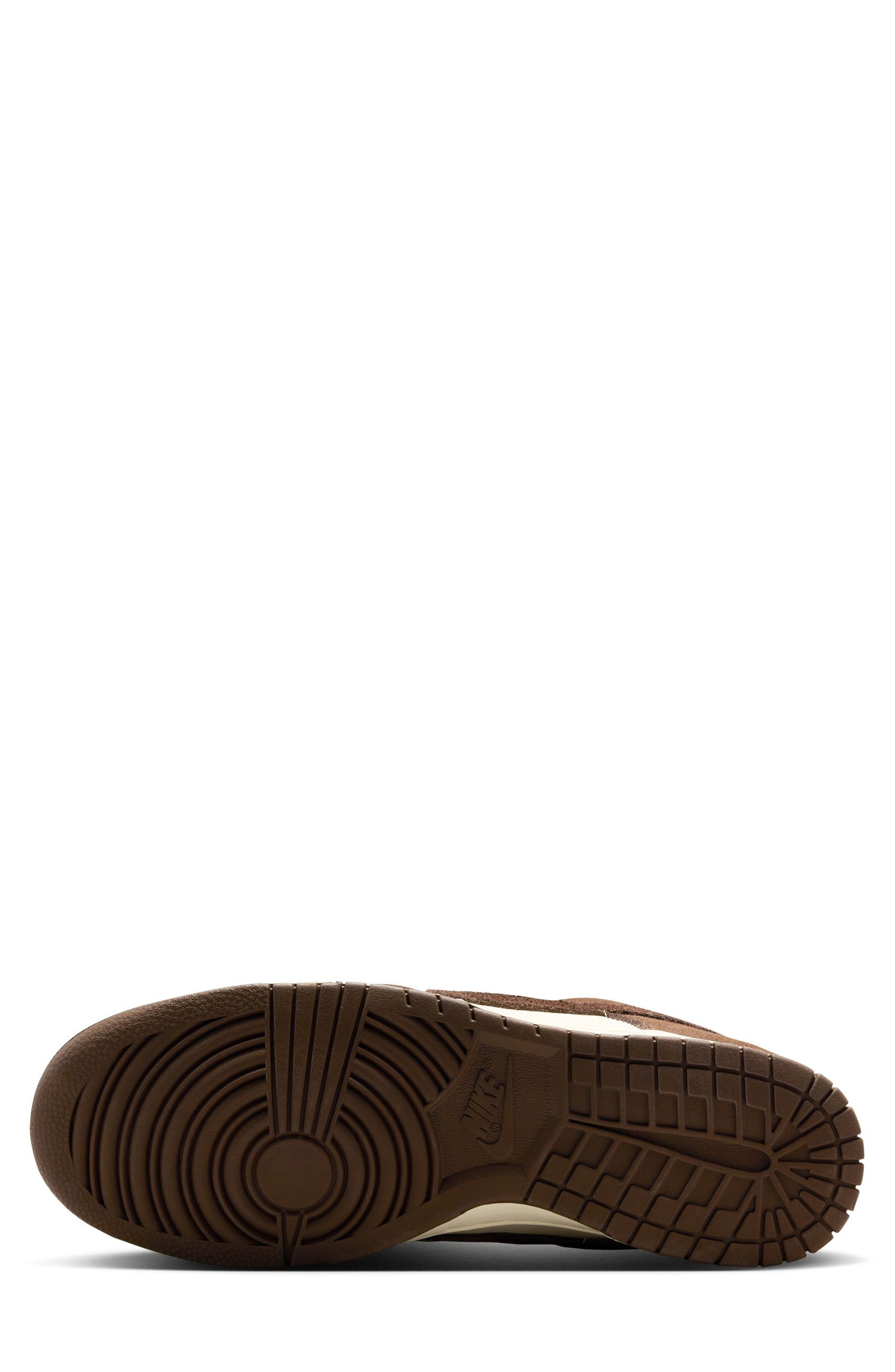 Nike Dunk Low SE Basketball Sneaker in Pale Ivory/Baroque Brown at Nordstrom - 4