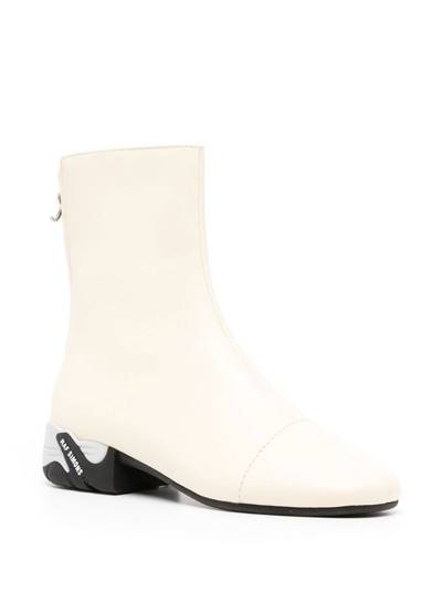 Raf Simons contrasting-heel detail 45mm boots outlook