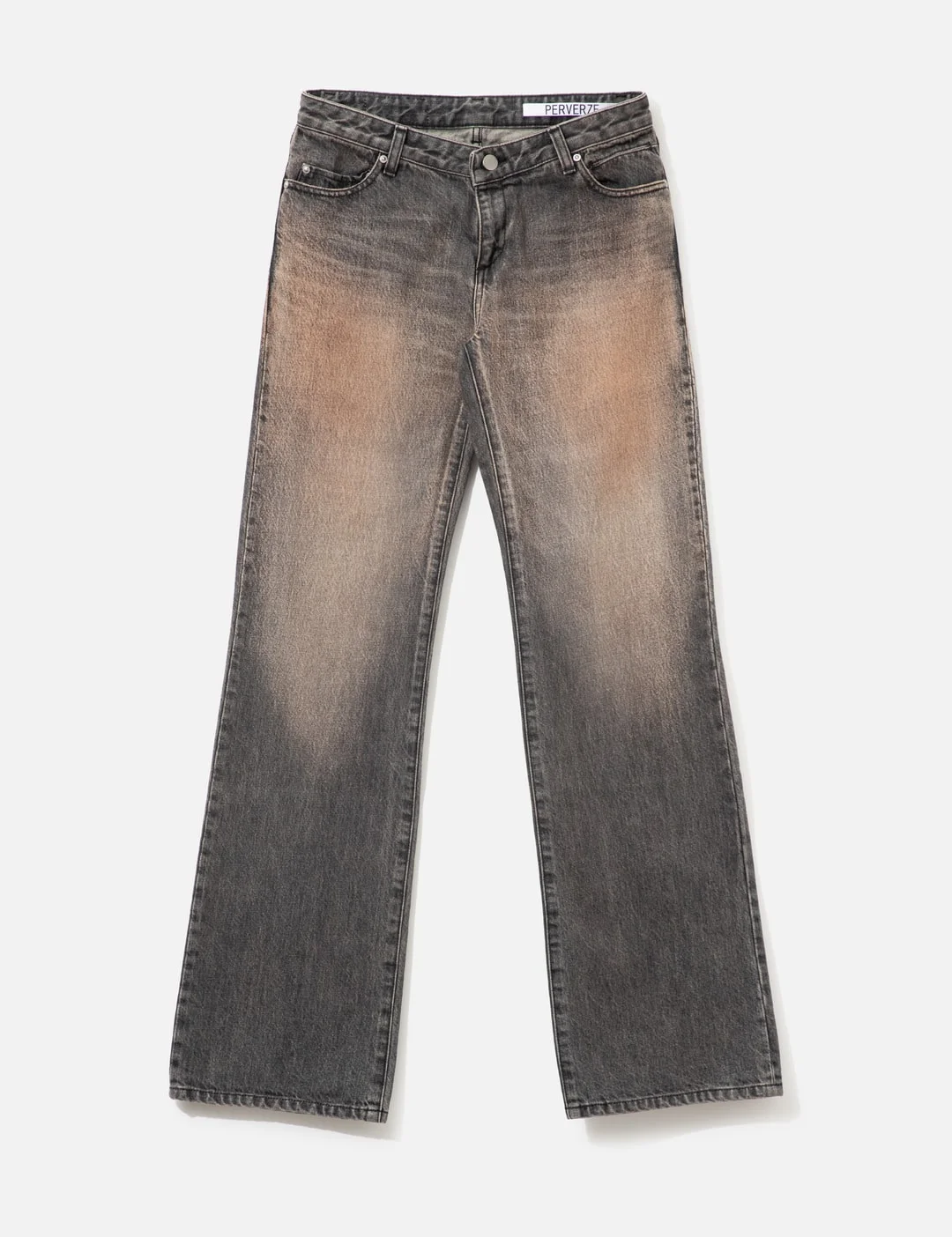 LOW-RISE SLIM-WIDE DENIM - 1