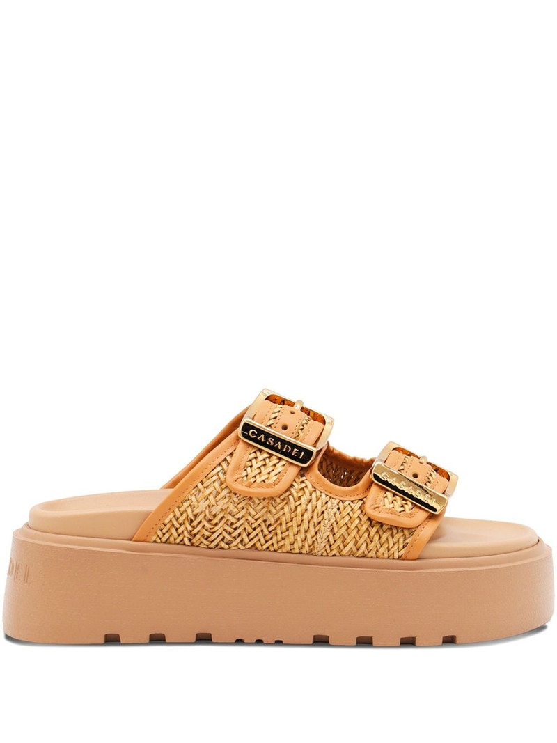 Birky Ale woven platform sandals 1