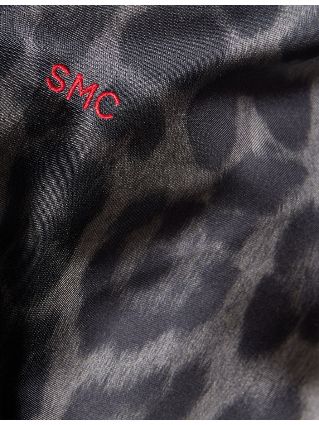 Leopard Brand-Embroidery Silk Shirt - 6