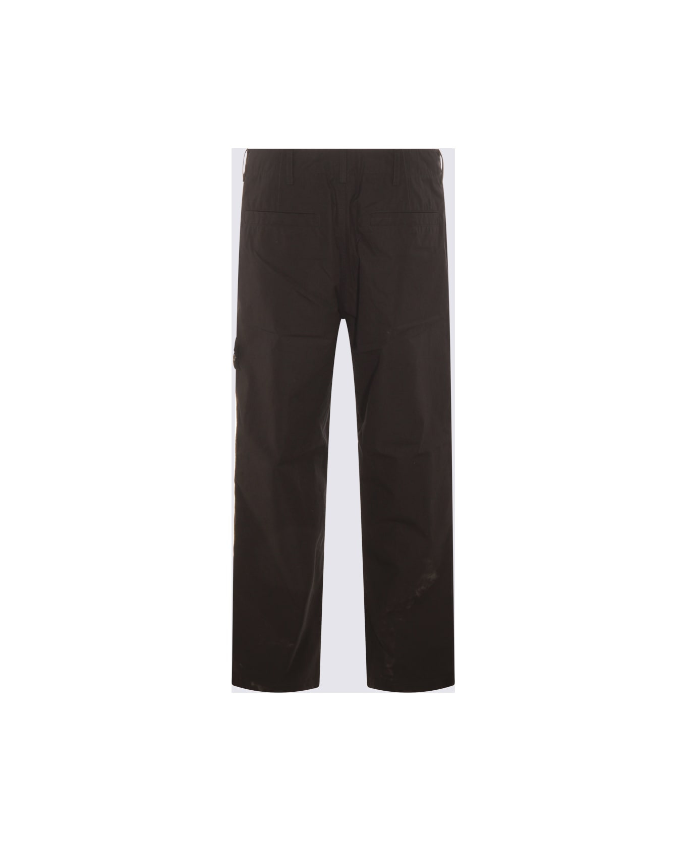 Black Cotton Pants - 2
