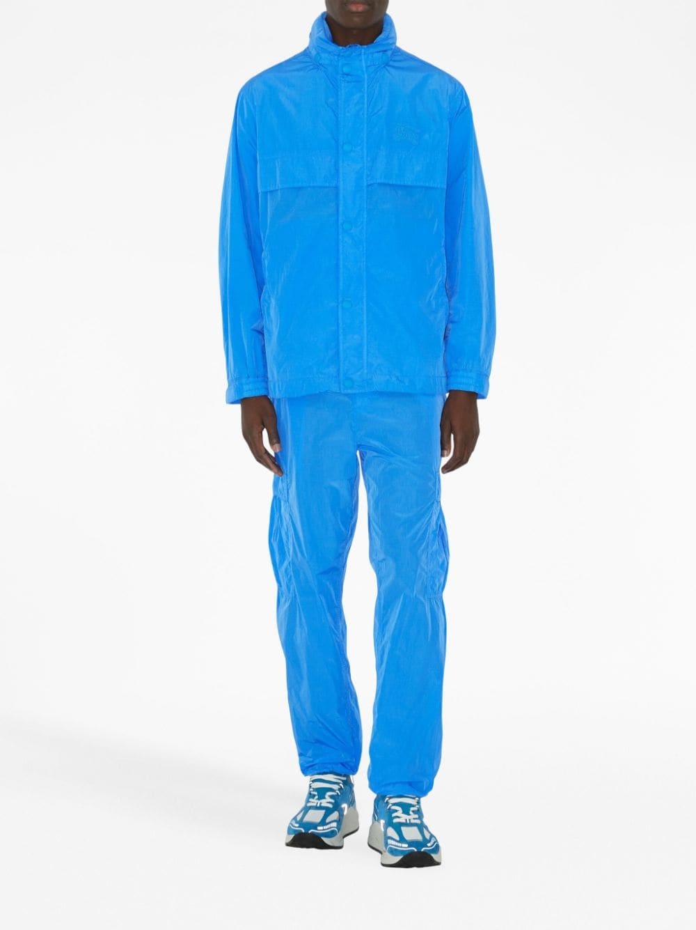 appliqué-detail cargo trousers - 2