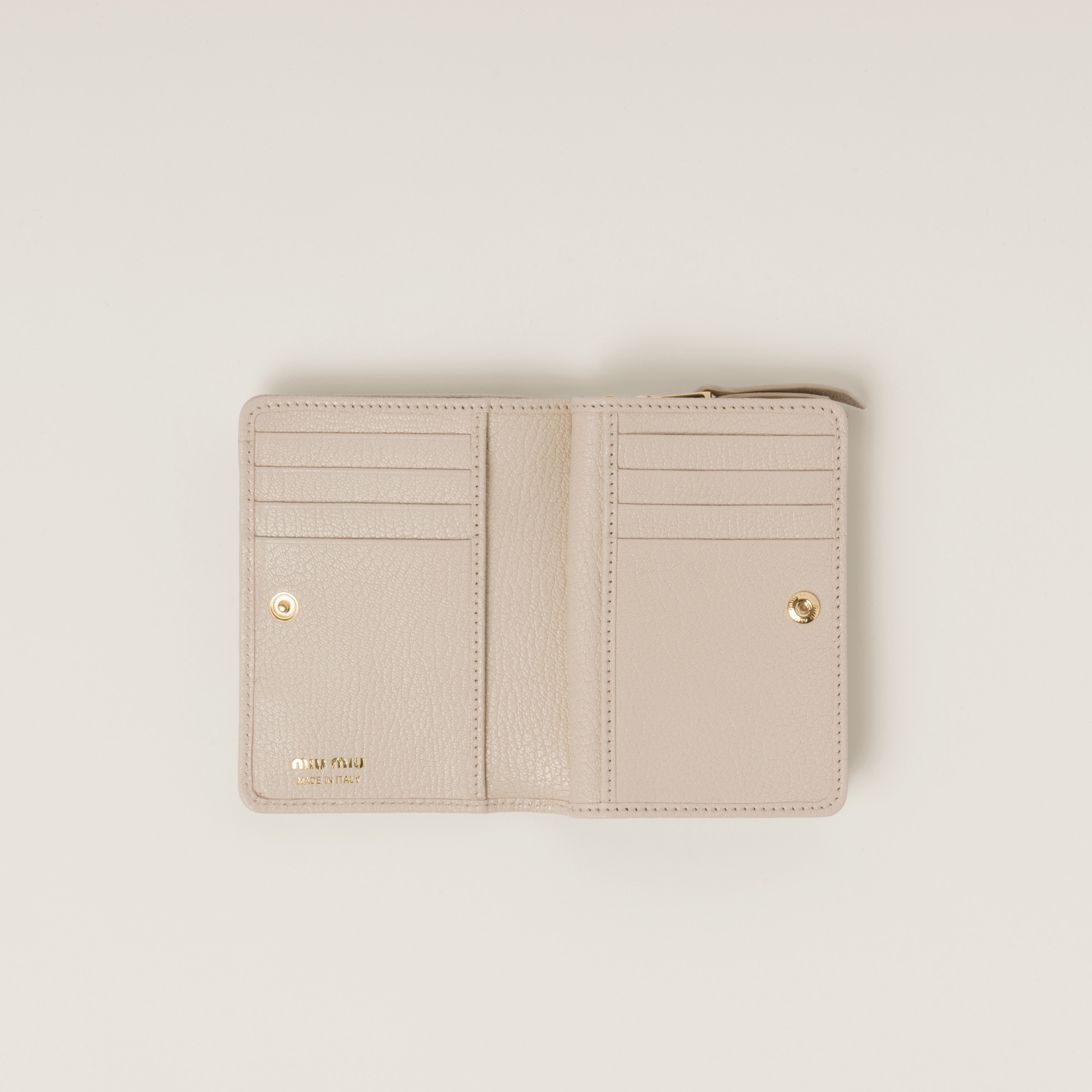 Small Madras leather wallet - 1