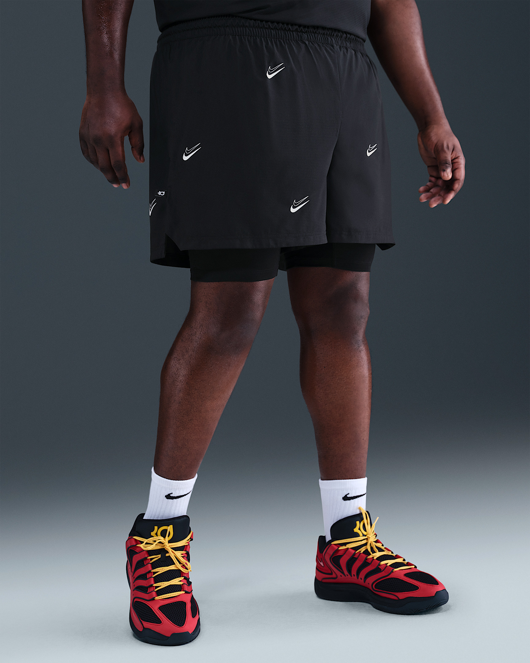 KD DNA Men's 2-in-1 4" Basketball Shorts - 9