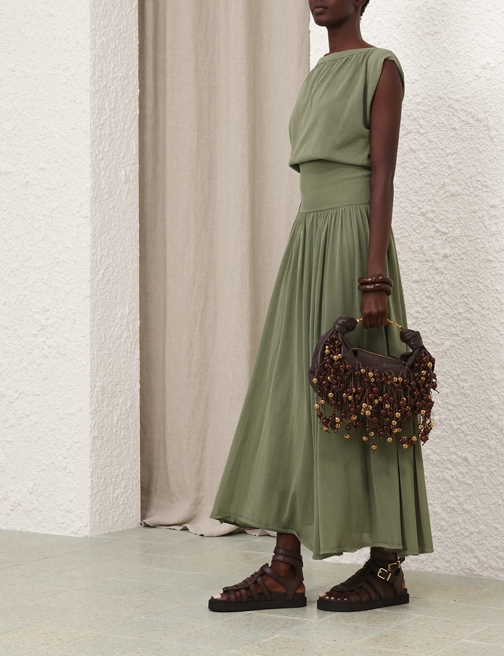 ILLUMINATE GATHERED SKIRT - 8