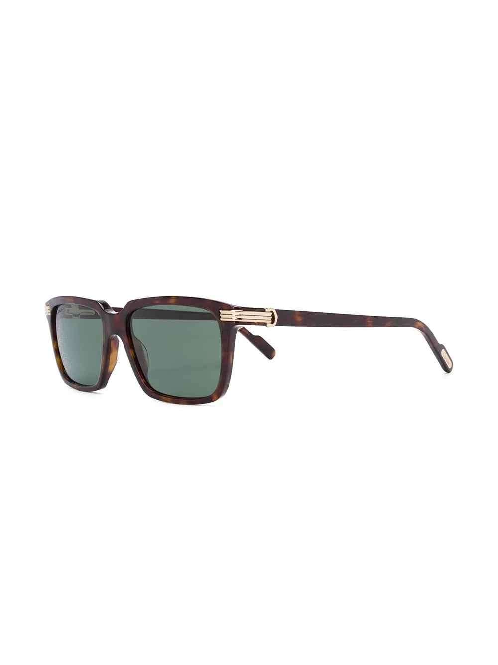 C de Cartier rectangular-frame sunglasses - 2