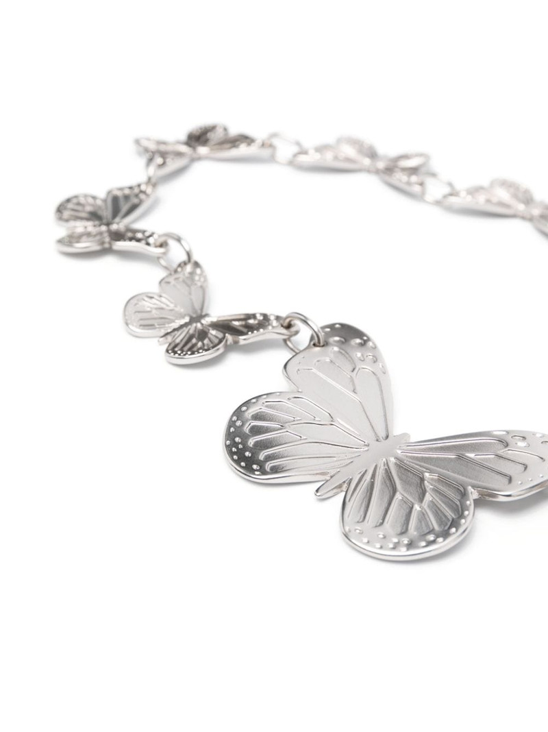 Blumarine butterfly-motif belt outlook