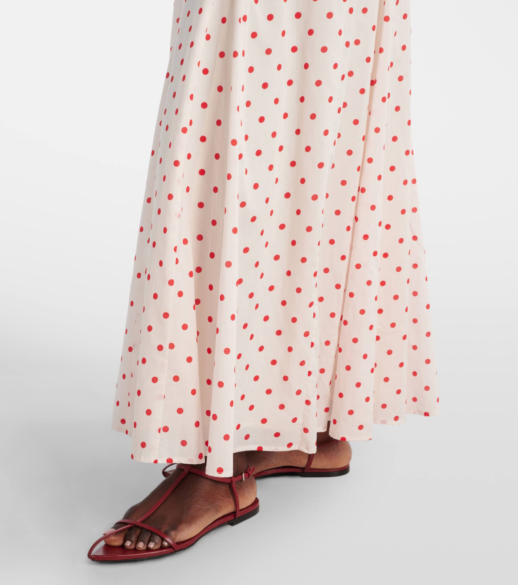 Paloma polka-dot maxi dress - 5