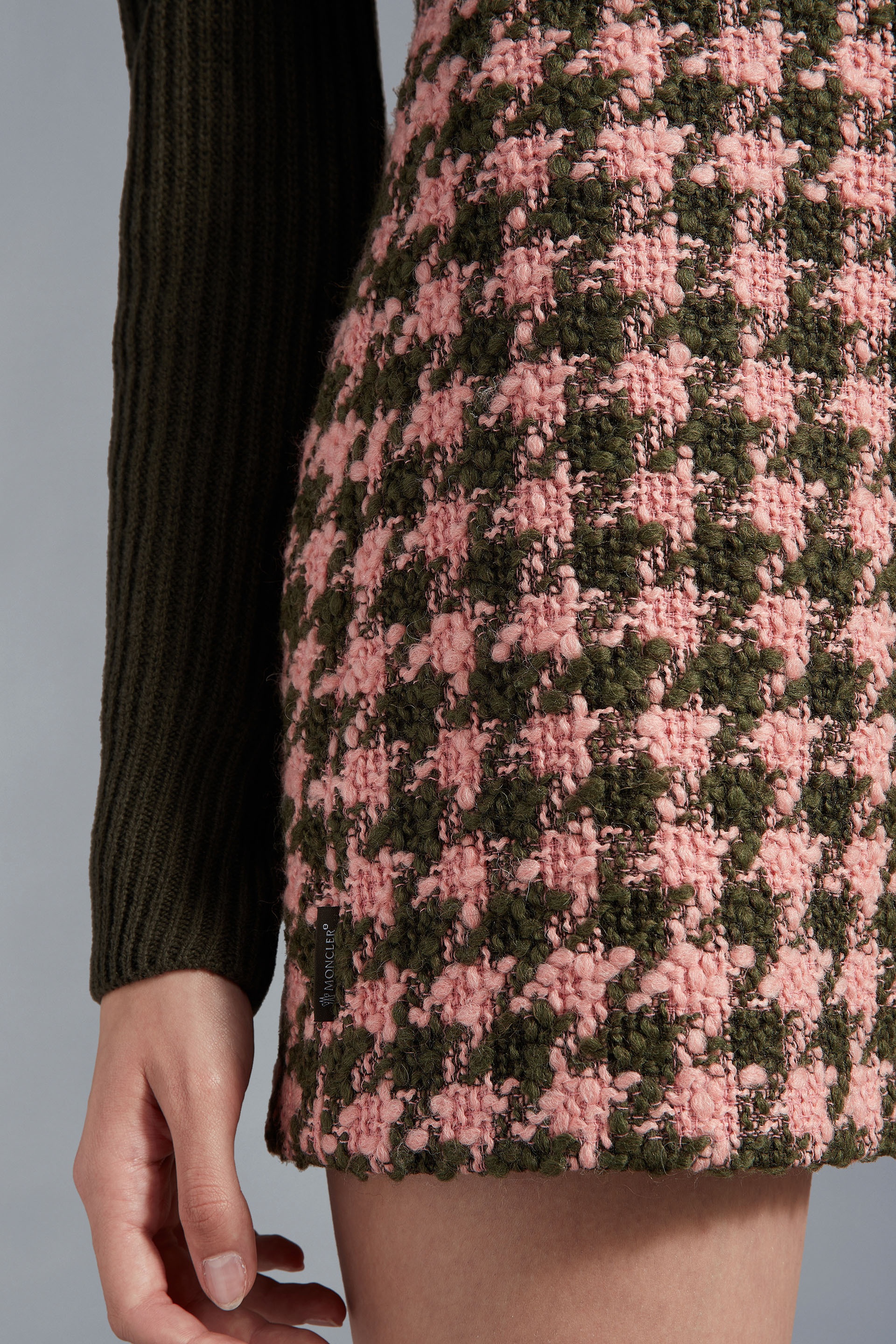 Houndstooth Tweed Shorts - 5