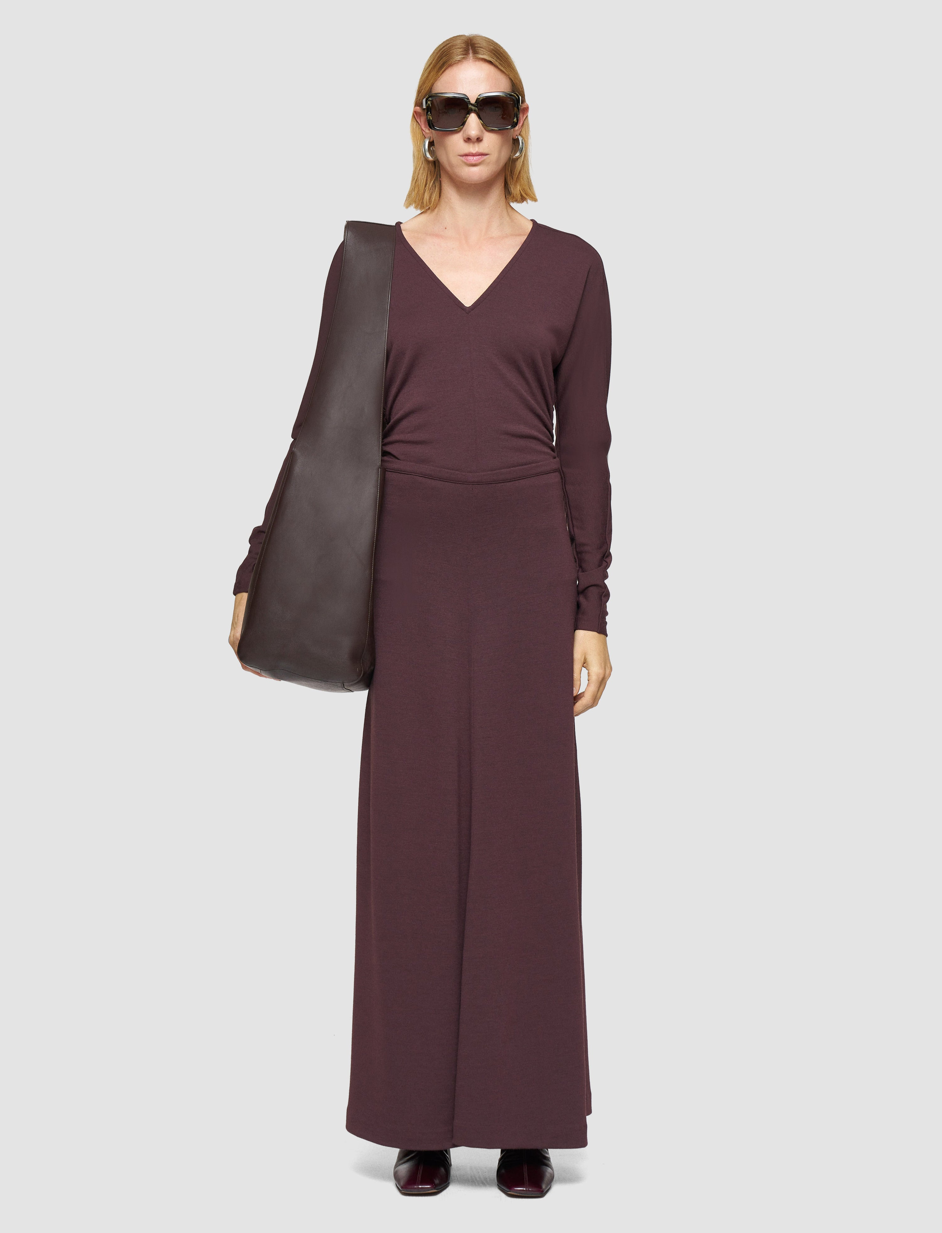Wool Jersey Maxi Skirt - 2