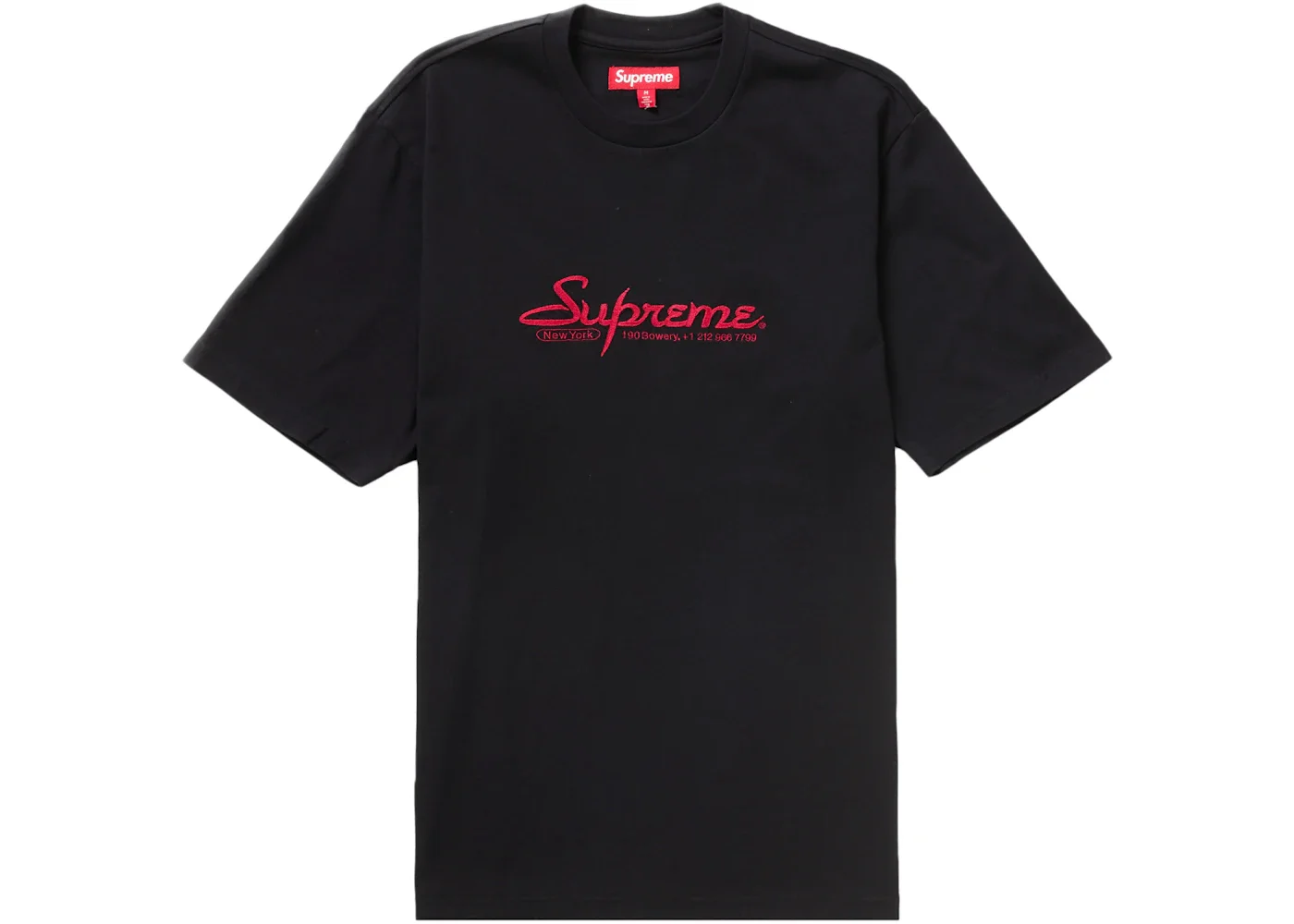 Supreme Contact S/S Top Black - 1