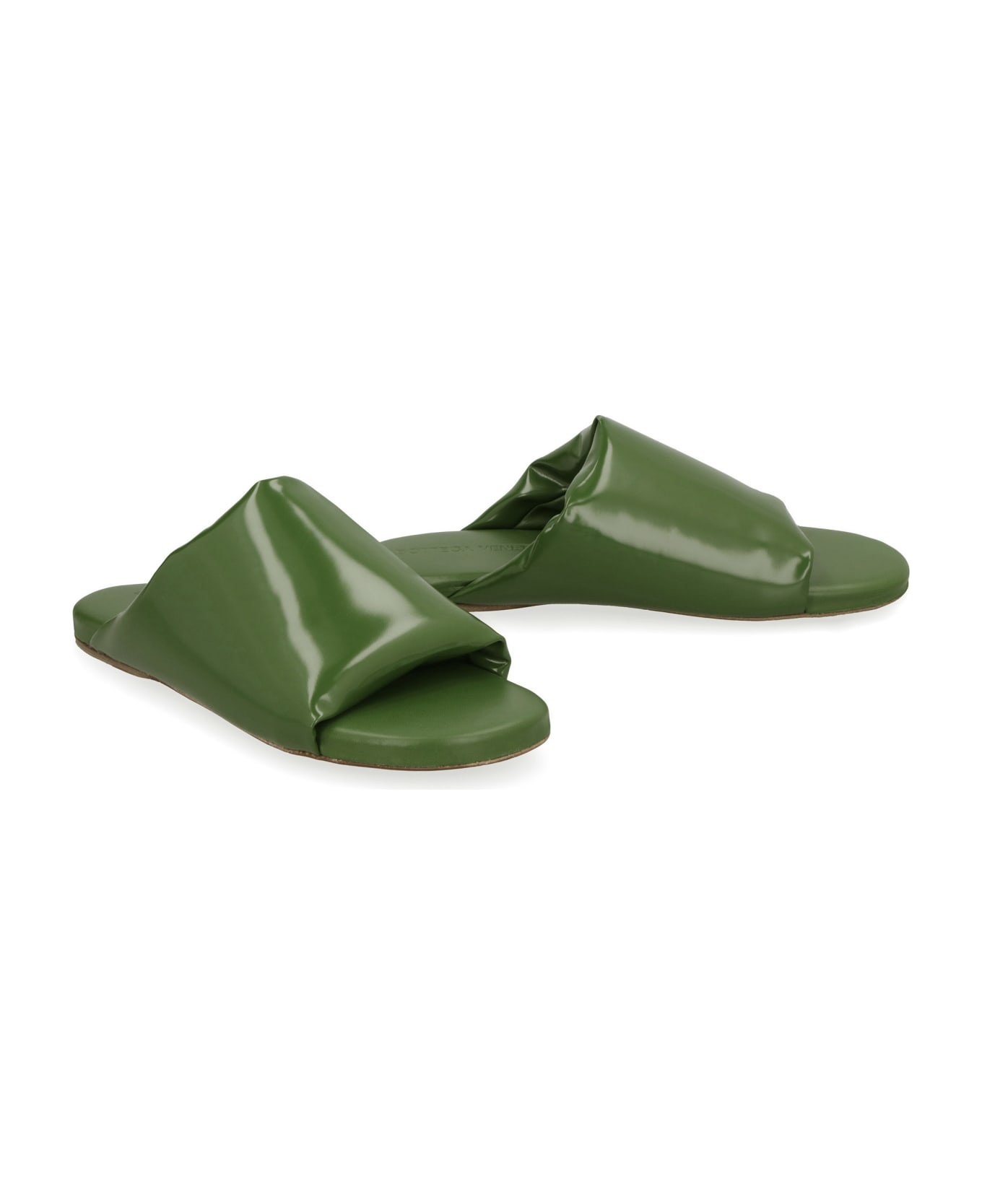 Cushion Leather Sandals - 3